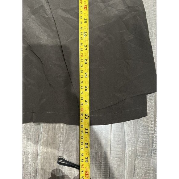 All Saints Danika Tunic 100% Silk Dress Size 10 Brown Button Up - Picture 13 of 15